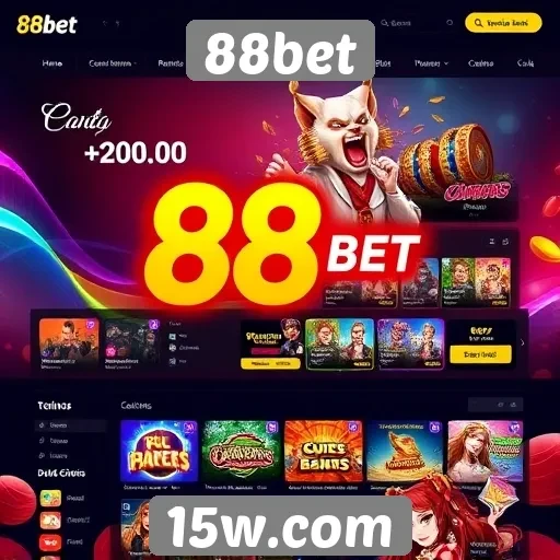 Novidades no design do site 88bet